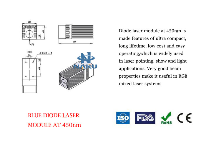 450nm Blue Laser 1~1000mW